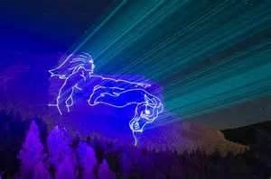 Crazy Horse Memorial: Legends in Light Laser Show Photo