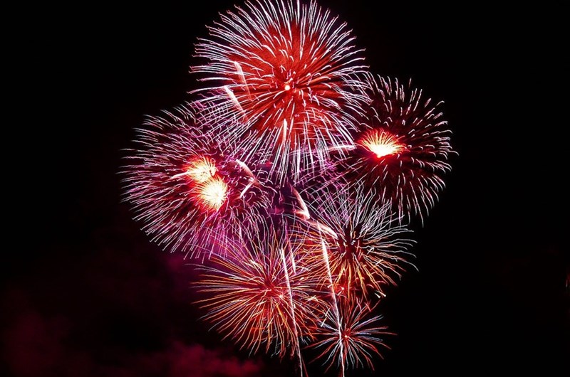 Custer 4th of July Fireworks! Photo