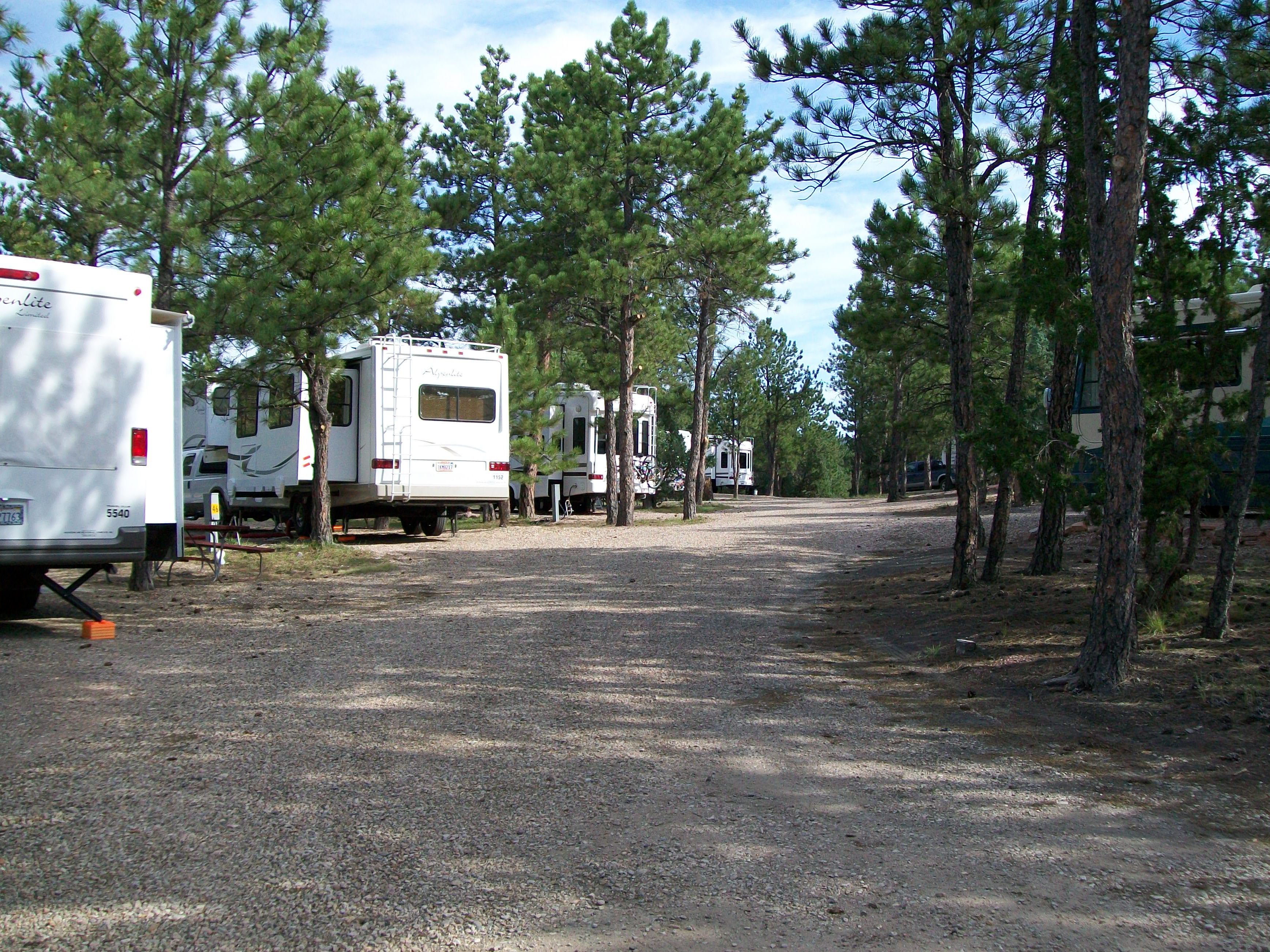 Hot Springs, South Dakota RV Camping Sites Hot Springs SD / Black