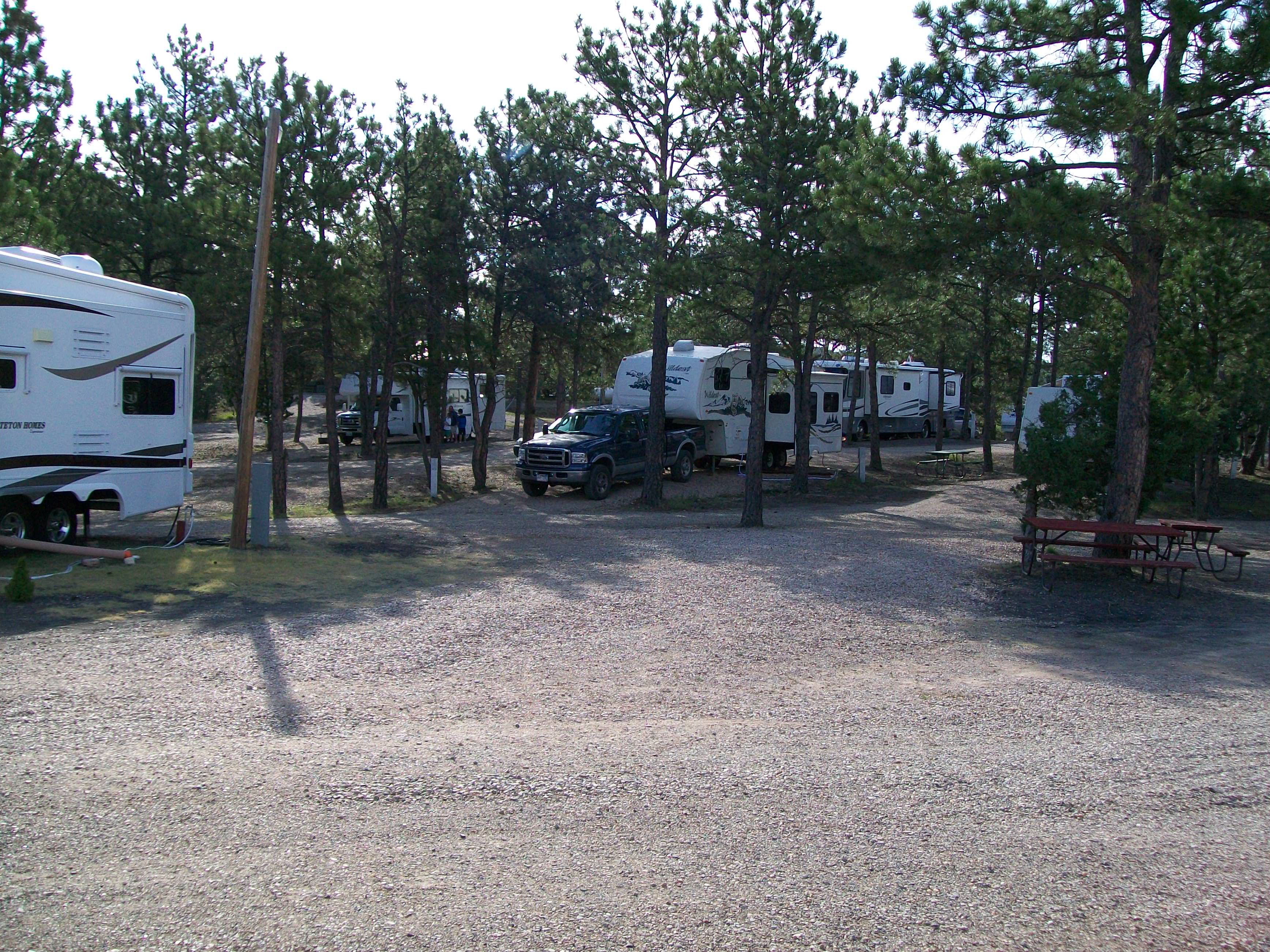 Hot Springs, South Dakota RV Camping Sites Hot Springs SD / Black