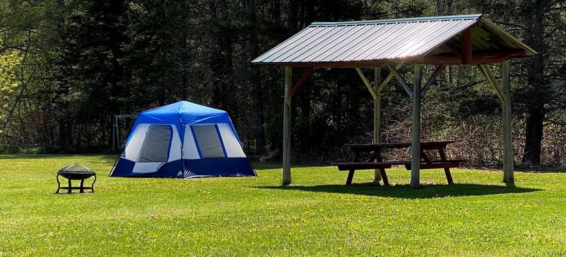 Tent site no hook up