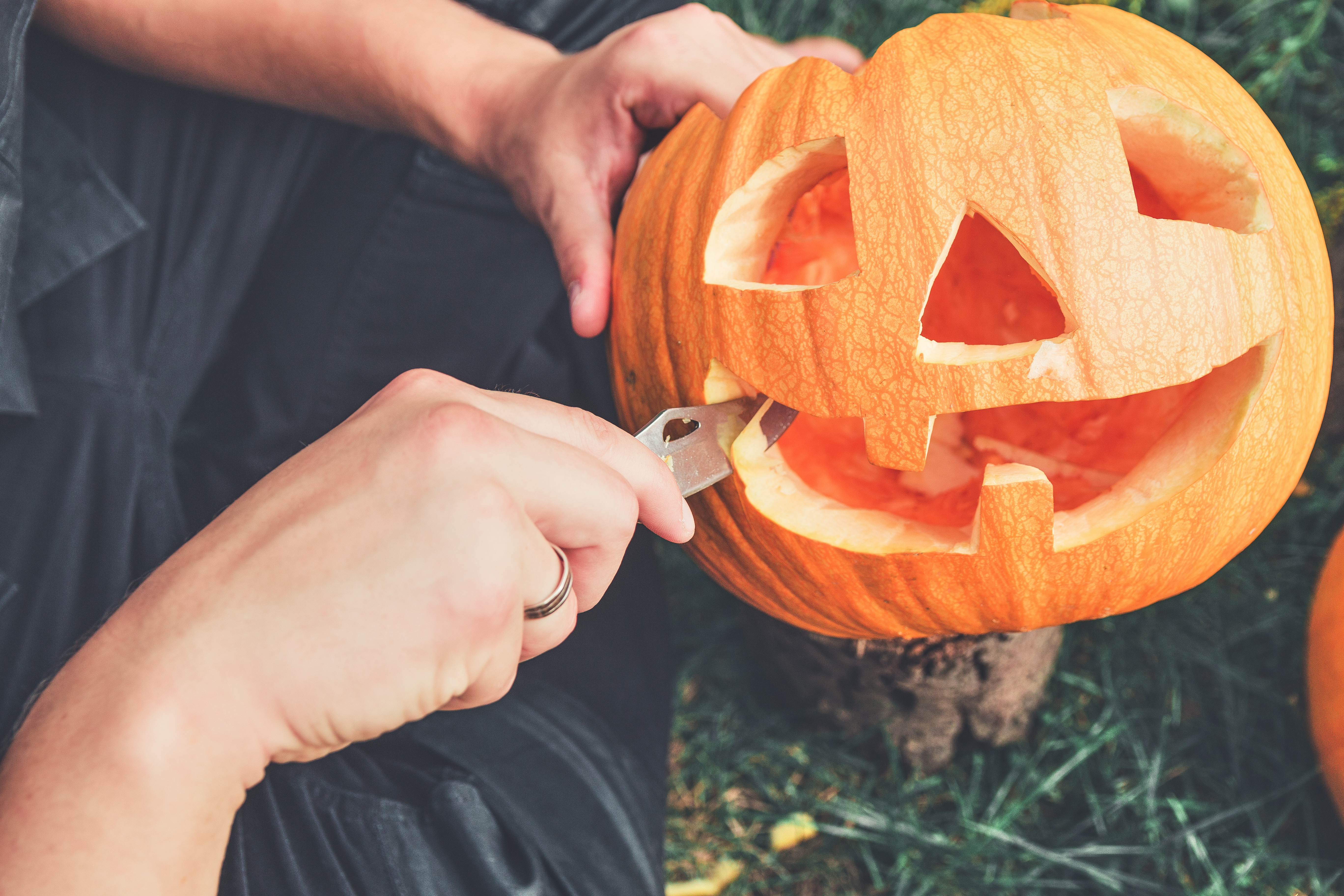 Pumpkin Carving Contest Photo