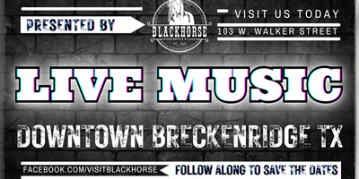 Live Music @ Blackhorse Cafe