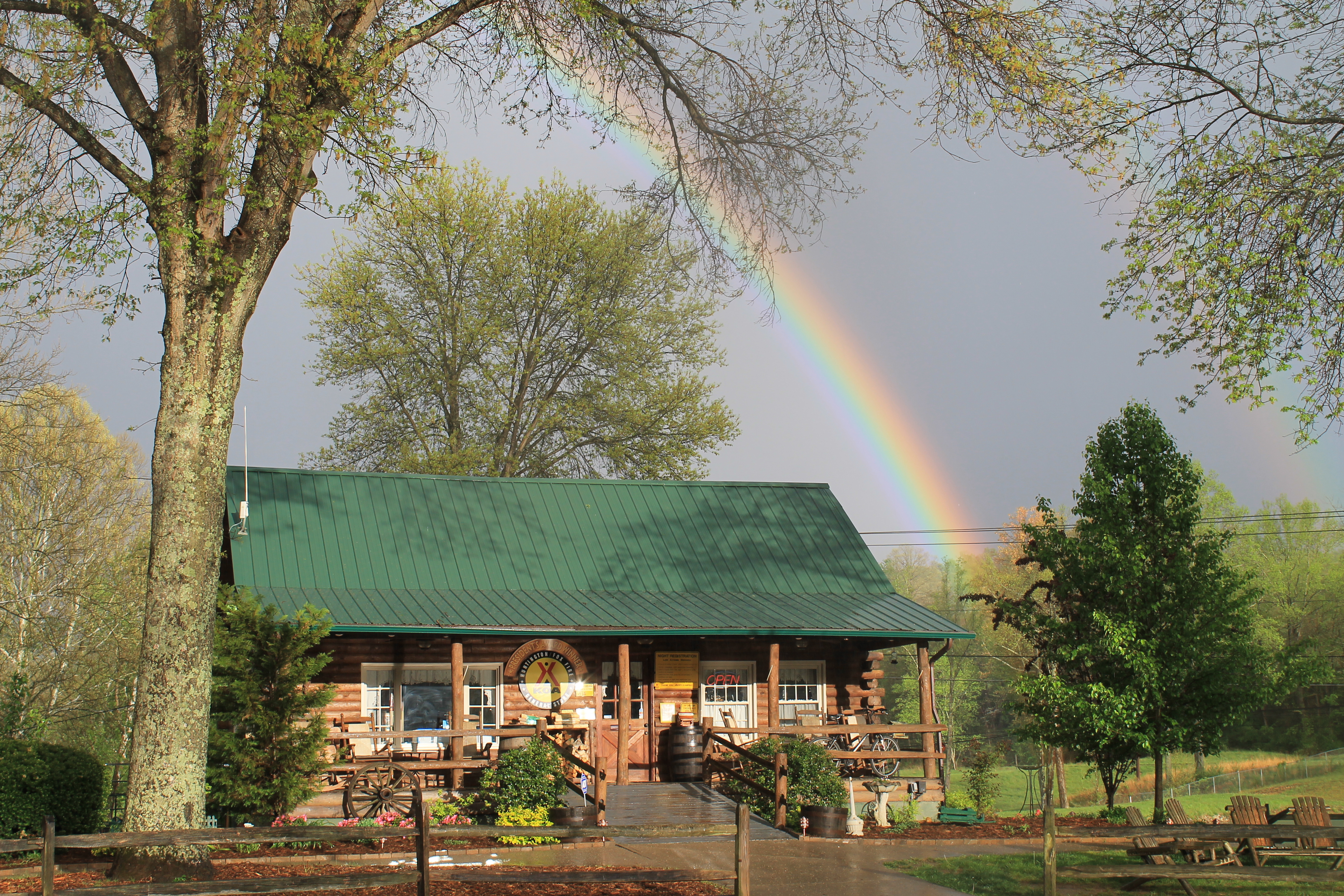 Milton West Virginia Campground Huntington Fox Fire Koa