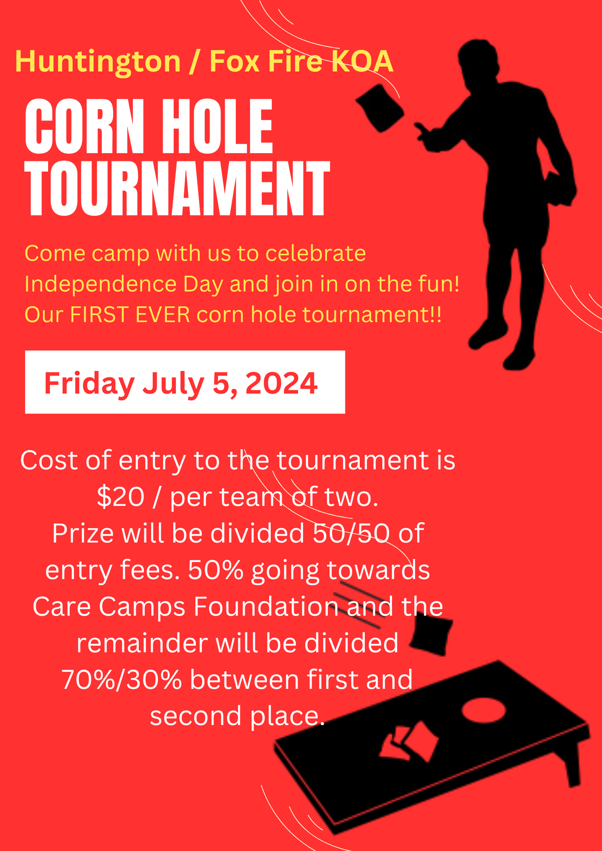 Corn Hole Tournament Photo