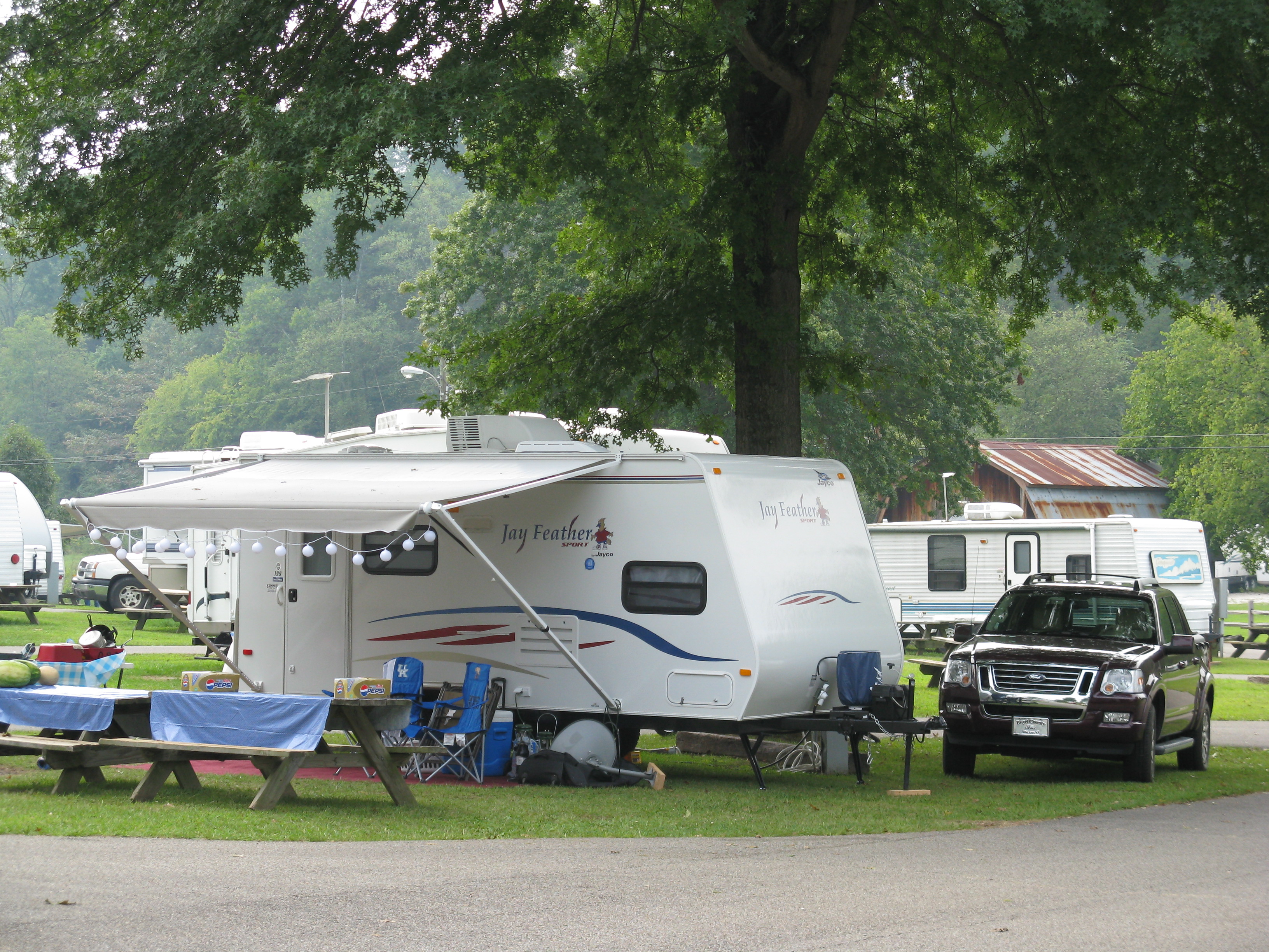 Milton, West Virginia RV Camping Sites Huntington / Fox Fire KOA Holiday