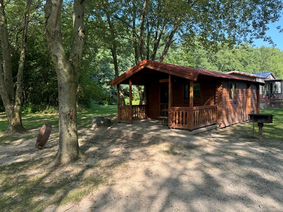 Primitive 8 person cabin