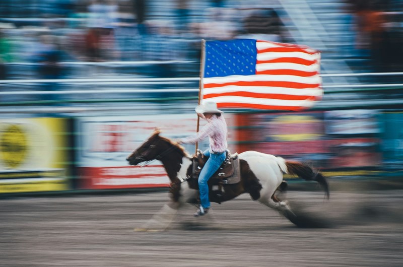 Wild West Yellowstone Rodeo Photo