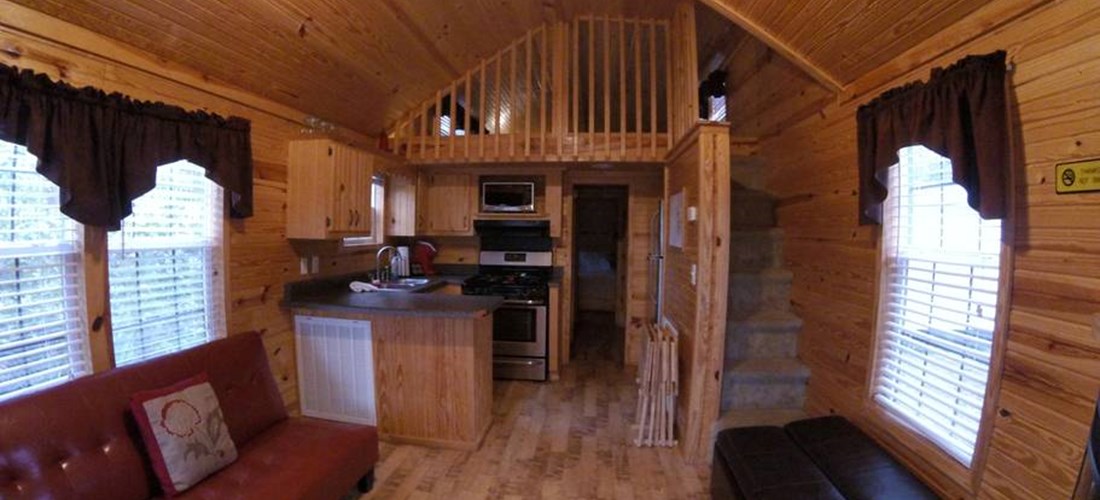 Lodge Living area