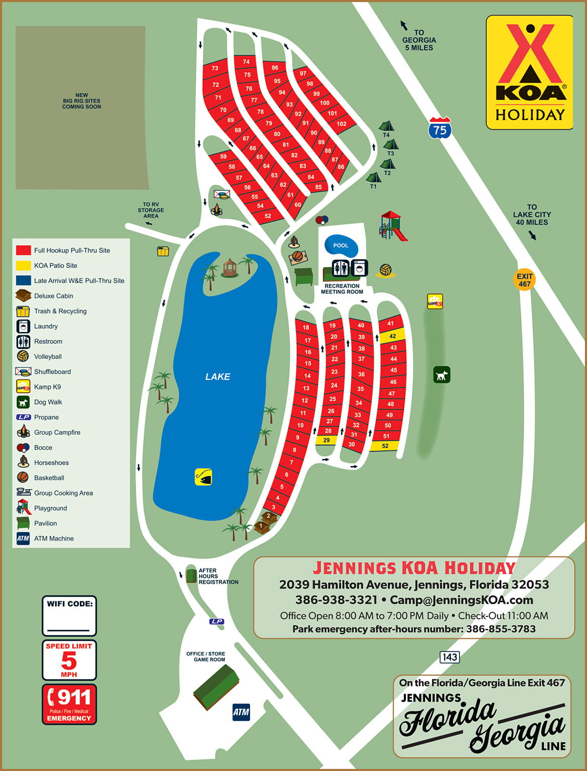 Jennings, Florida Camping Deals Jennings KOA