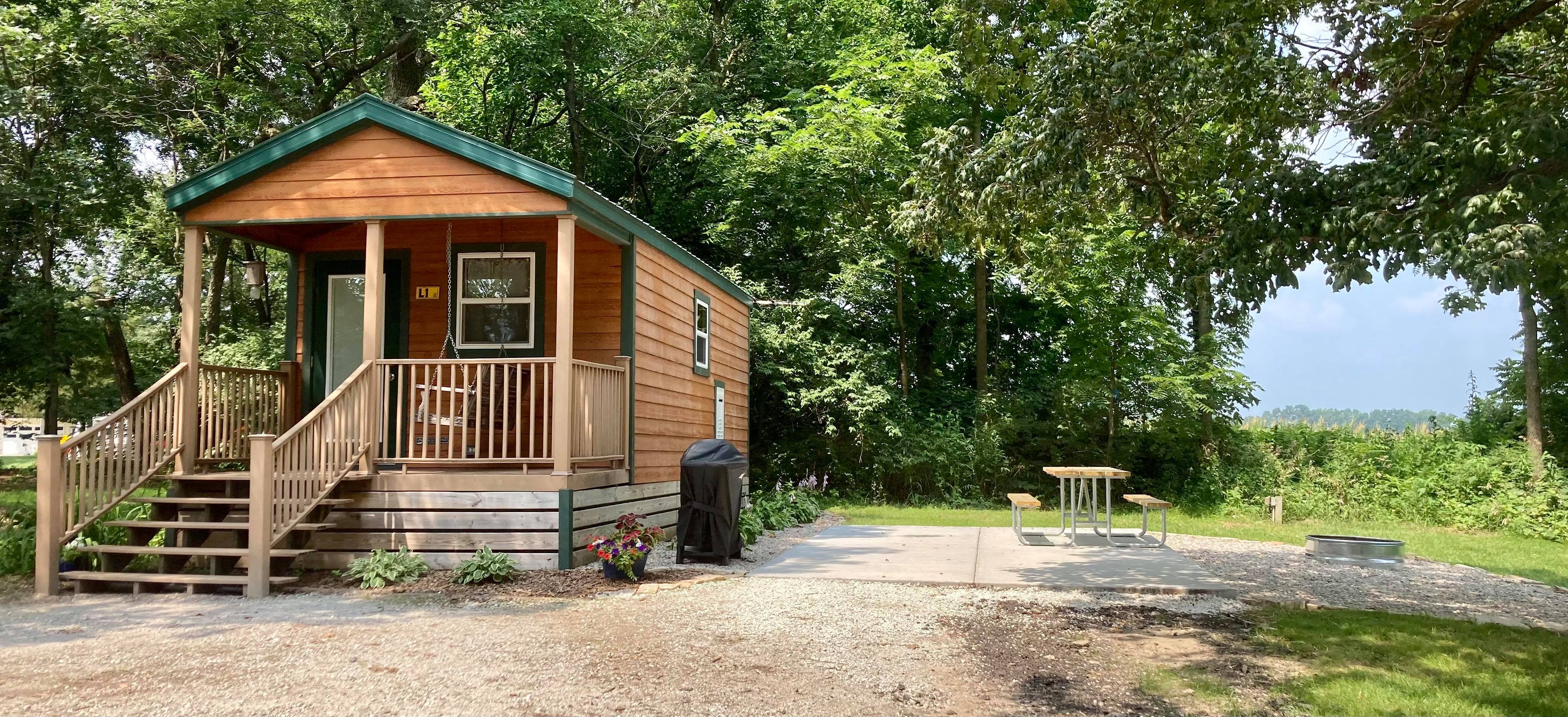 Chebanse, Illinois Lodging Kankakee South KOA Holiday