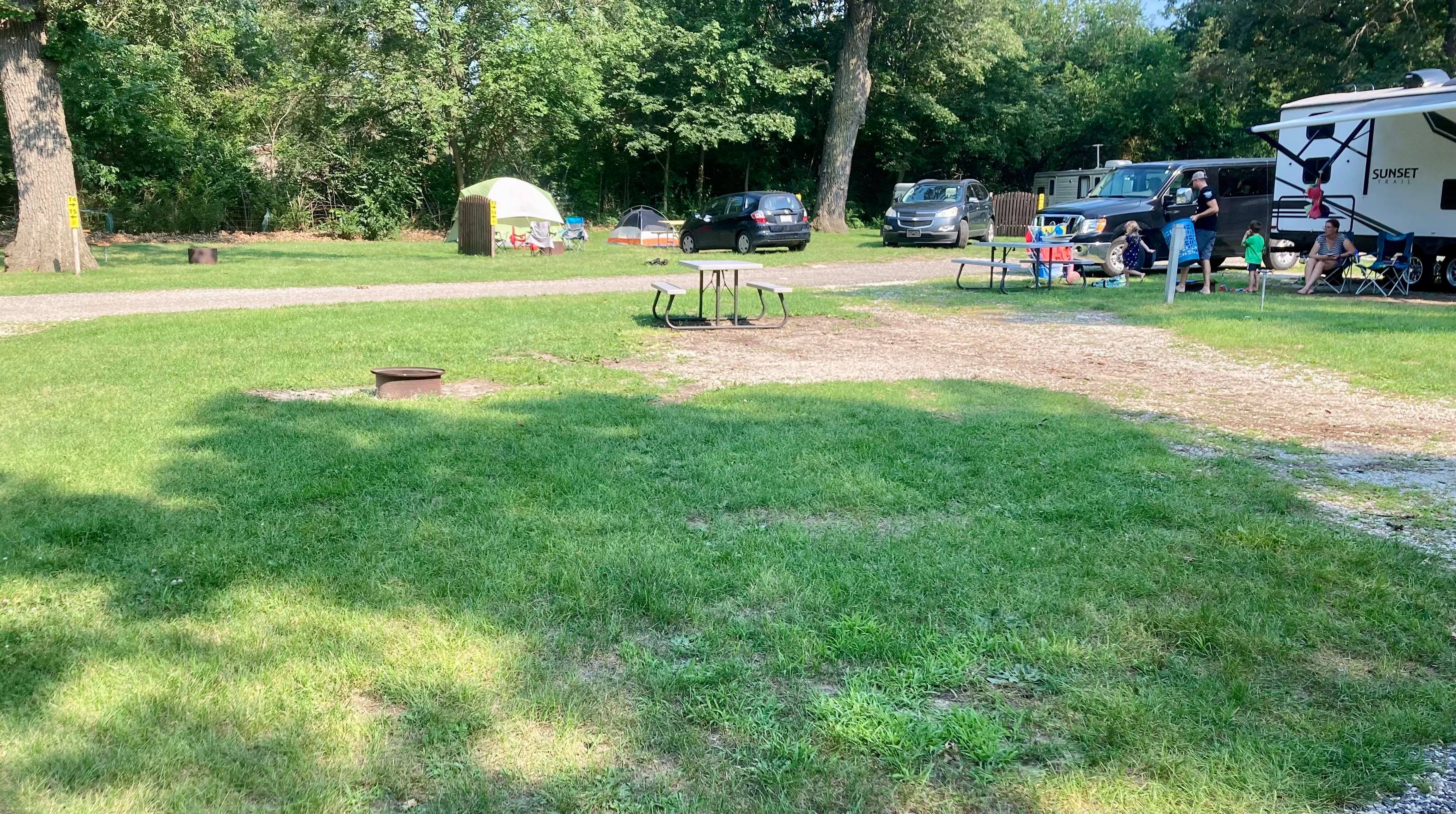 Chebanse, Illinois RV Camping Sites Kankakee South KOA Holiday