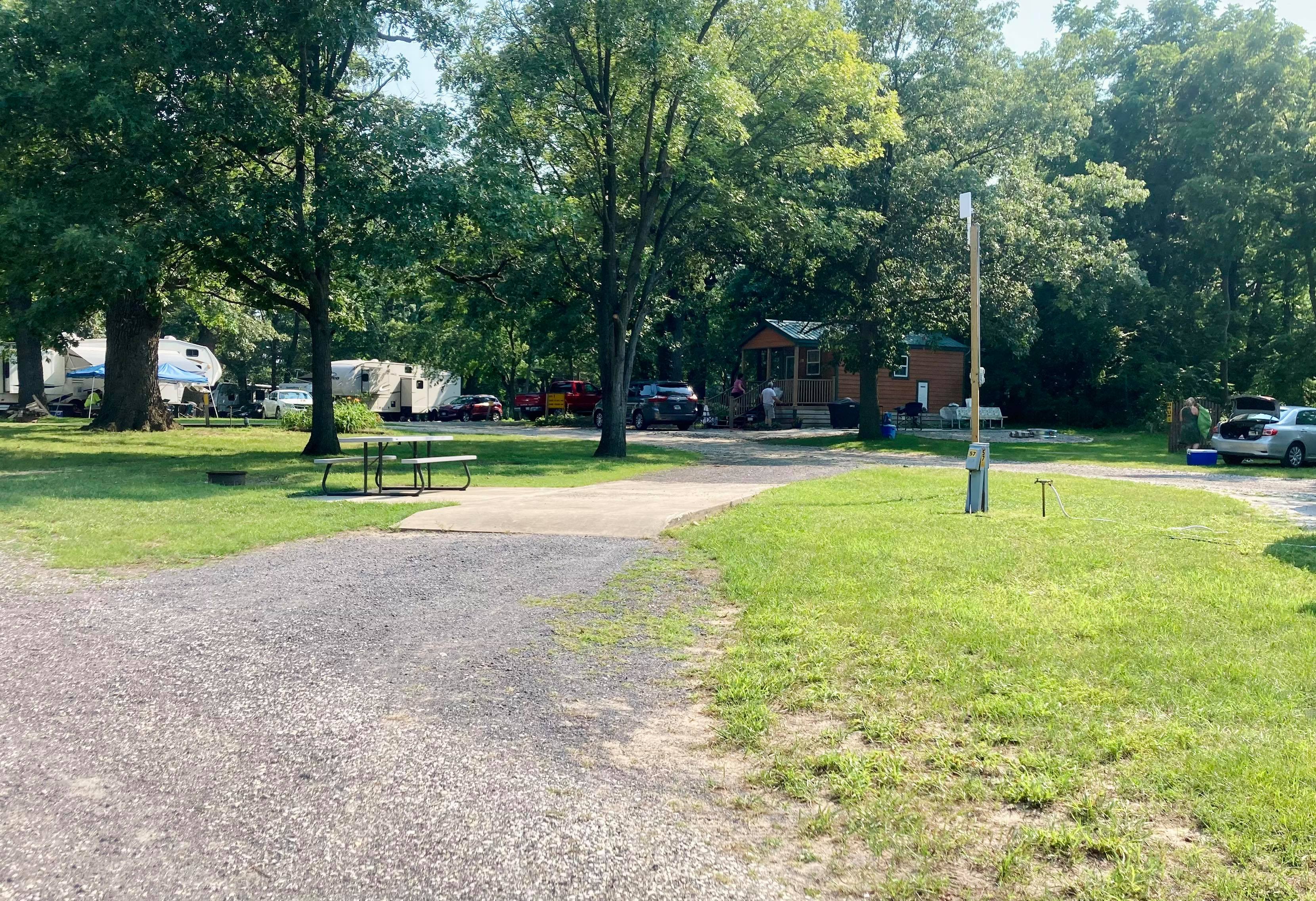 Chebanse, Illinois RV Camping Sites Kankakee South KOA Holiday