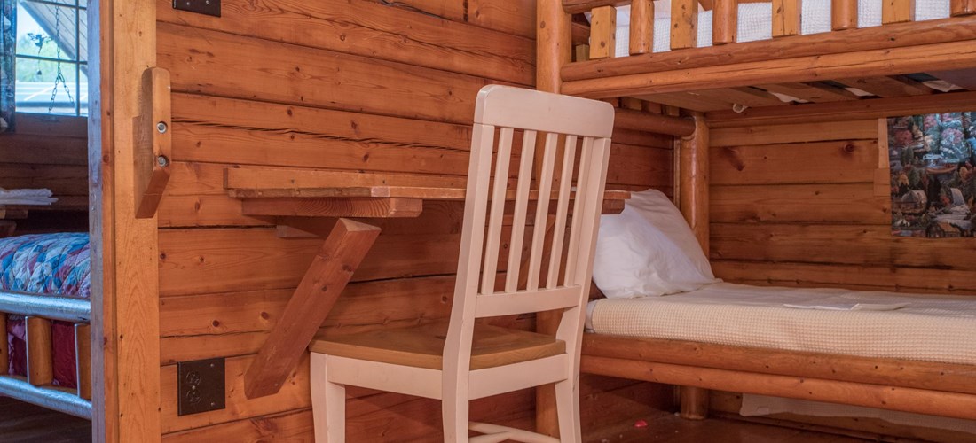 2 Bedroom Camping Cabin Bunk Room