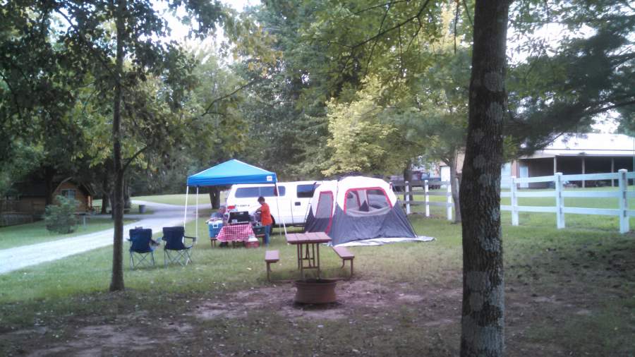 Calvert City, Kentucky Tent Camping Sites Paducah / I24 / Kentucky