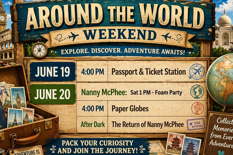 Around the World Weekend Photo