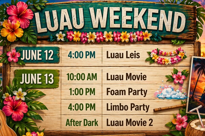 Luau Weekend Photo