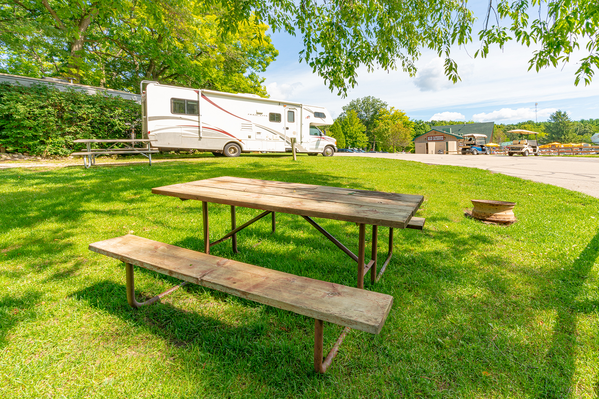 Glenbeulah, Wisconsin RV Camping Sites Fond du Lac East / Kettle