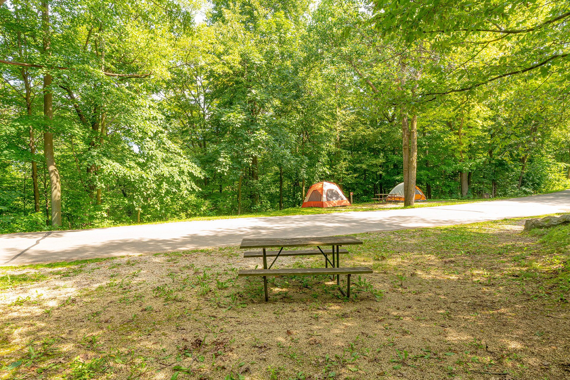 Glenbeulah, Wisconsin Tent Camping Sites Fond du Lac East / Kettle