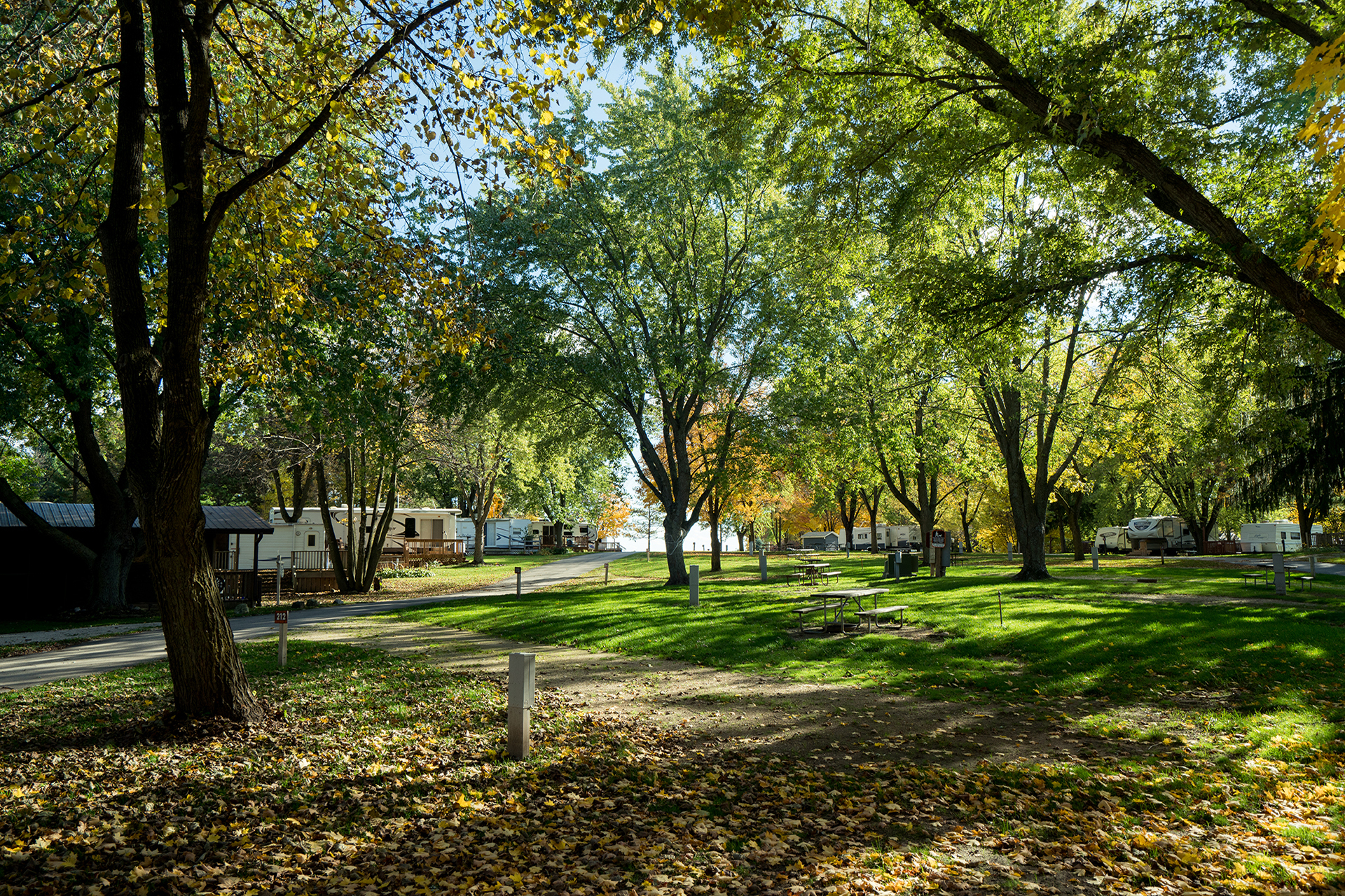 Glenbeulah, Wisconsin RV Camping Sites Fond du Lac East / Kettle