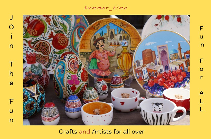 Saturday Market Arts & Crafts Photo