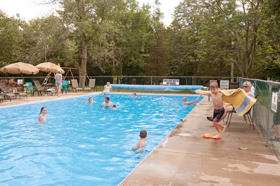 Heated pool