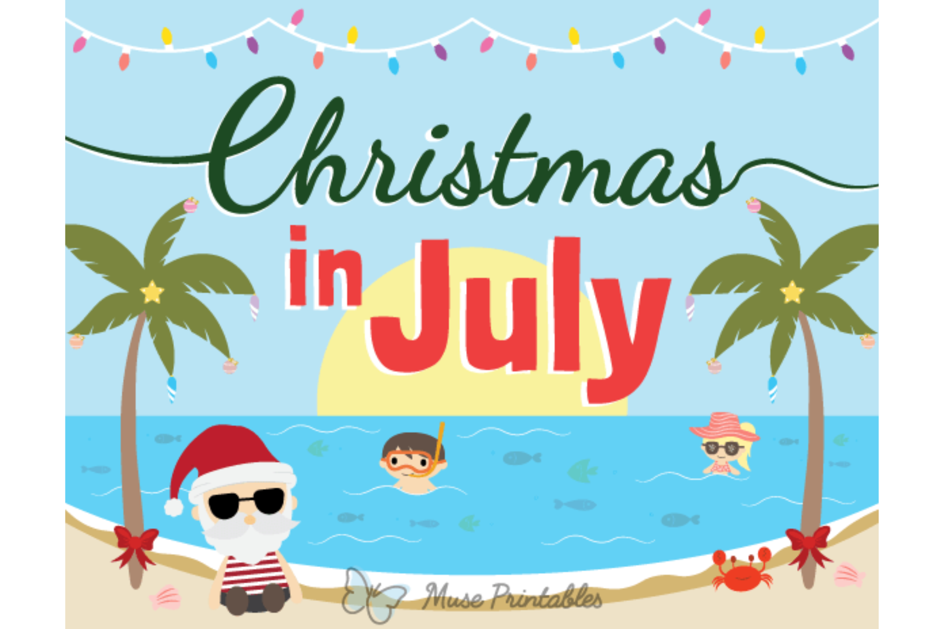 Christmas in July Weekend Photo