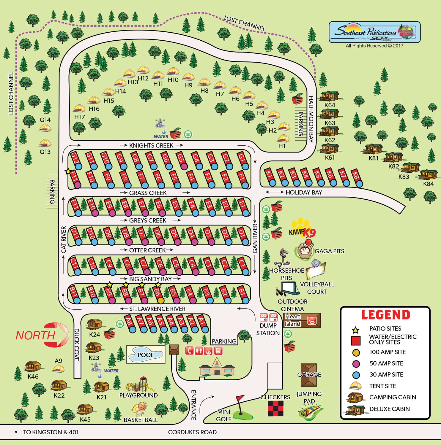 1000 Islands / Kingston KOA General Info  KOA Campgrounds