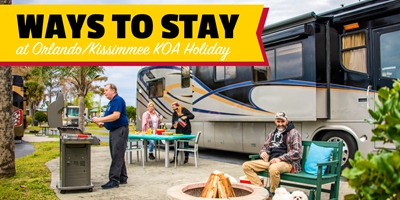 Ways to Stay at KOA