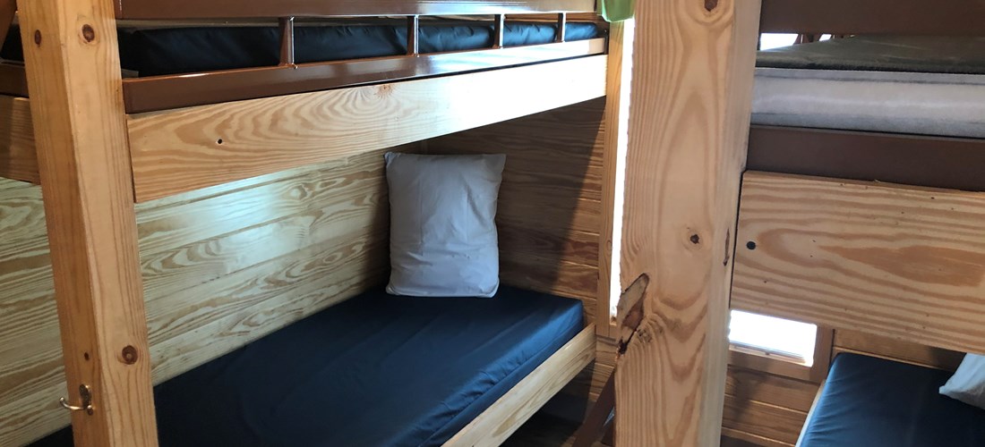 Deluxe Cabin bunk room 1
