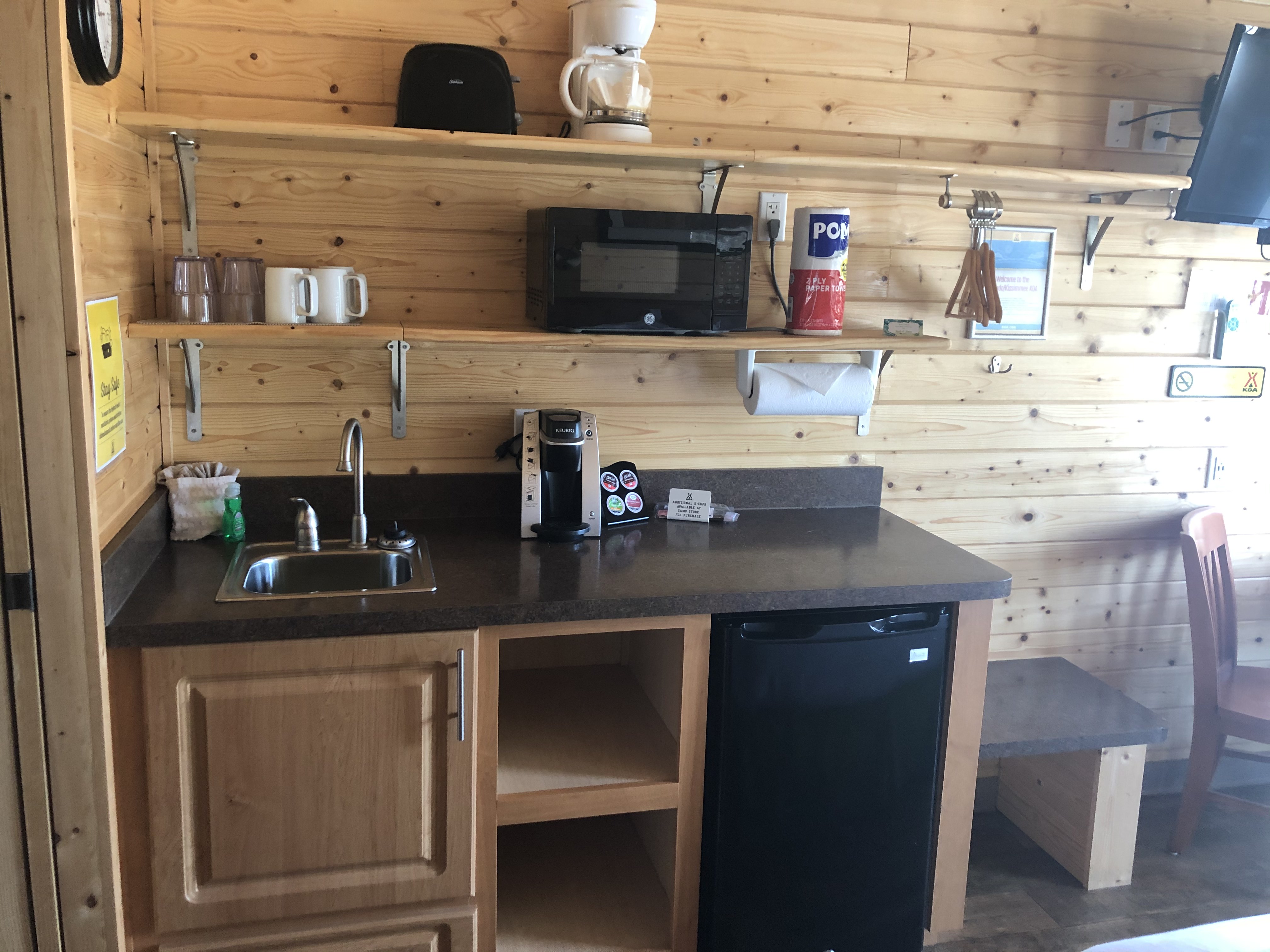 Deluxe Studio Kitchenette area
