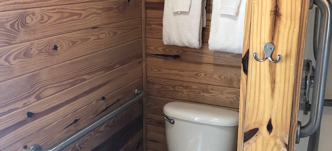Handicap accessible bathroom