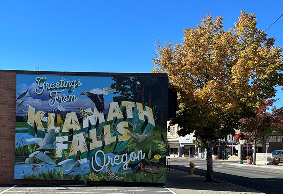 Welcome to Klamath Falls Mural