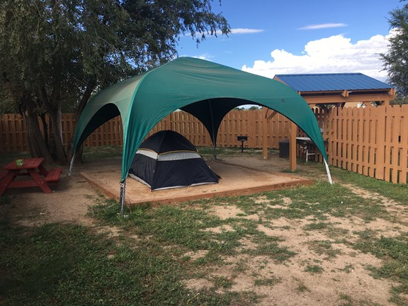 Tent Site #3 - Premium