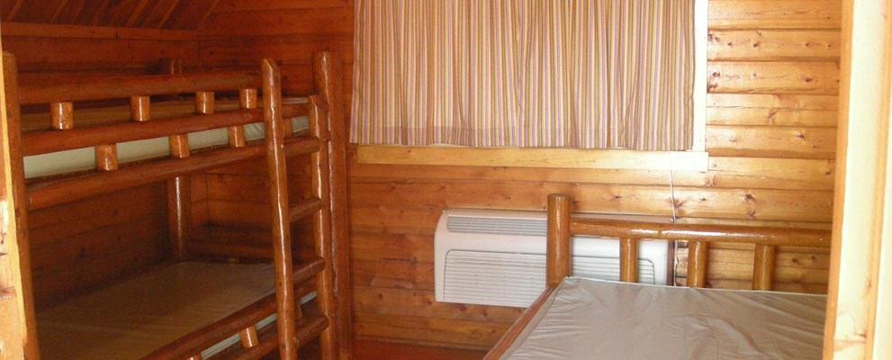 Inside of 1 Rm Cabin