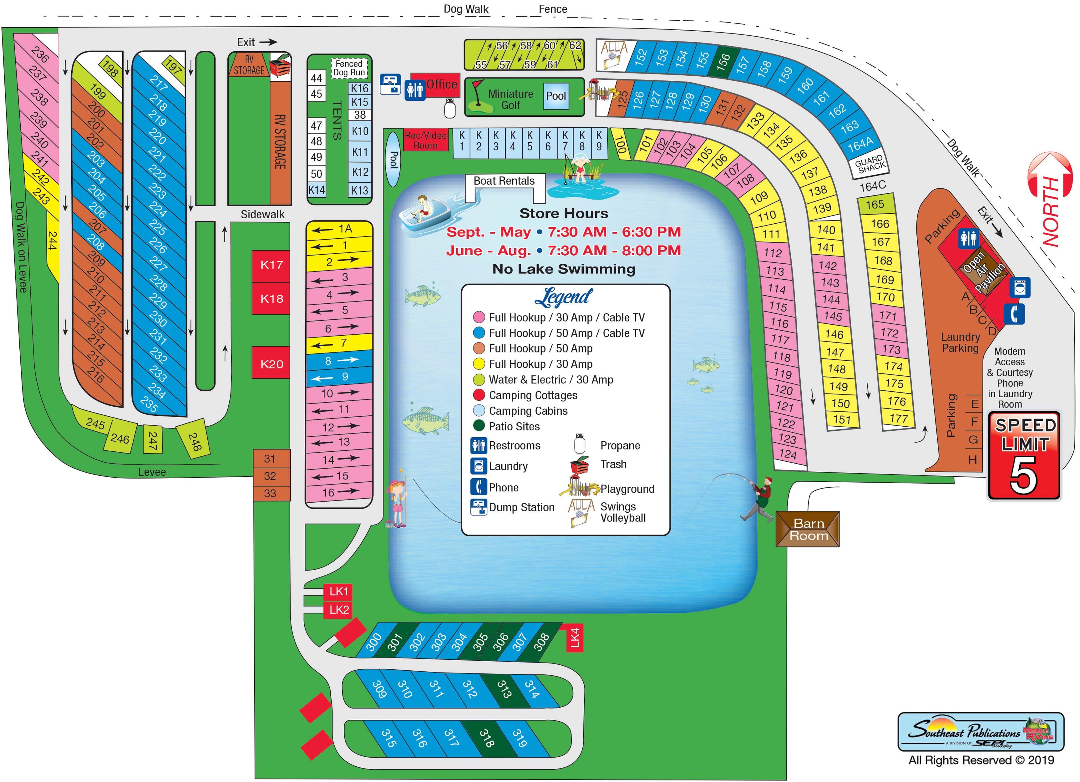 Scott, Louisiana Lodging Lafayette KOA
