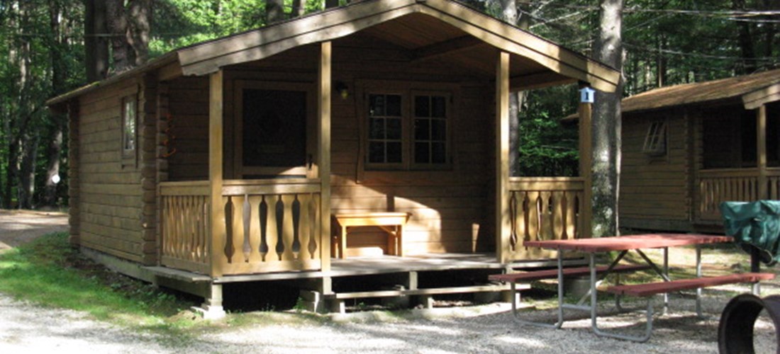 One Room Camping Cabins