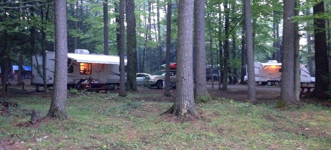 Very Shaded RV site