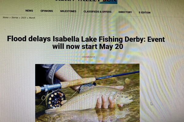Lake Isabella 2023 Fishing Derby - Delayed Photo
