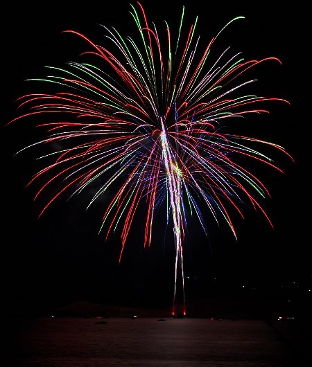 4th of July Fireworks Show Photo