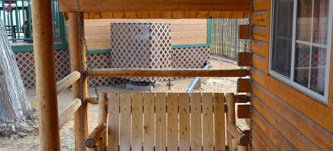 Cabin Porch Swing