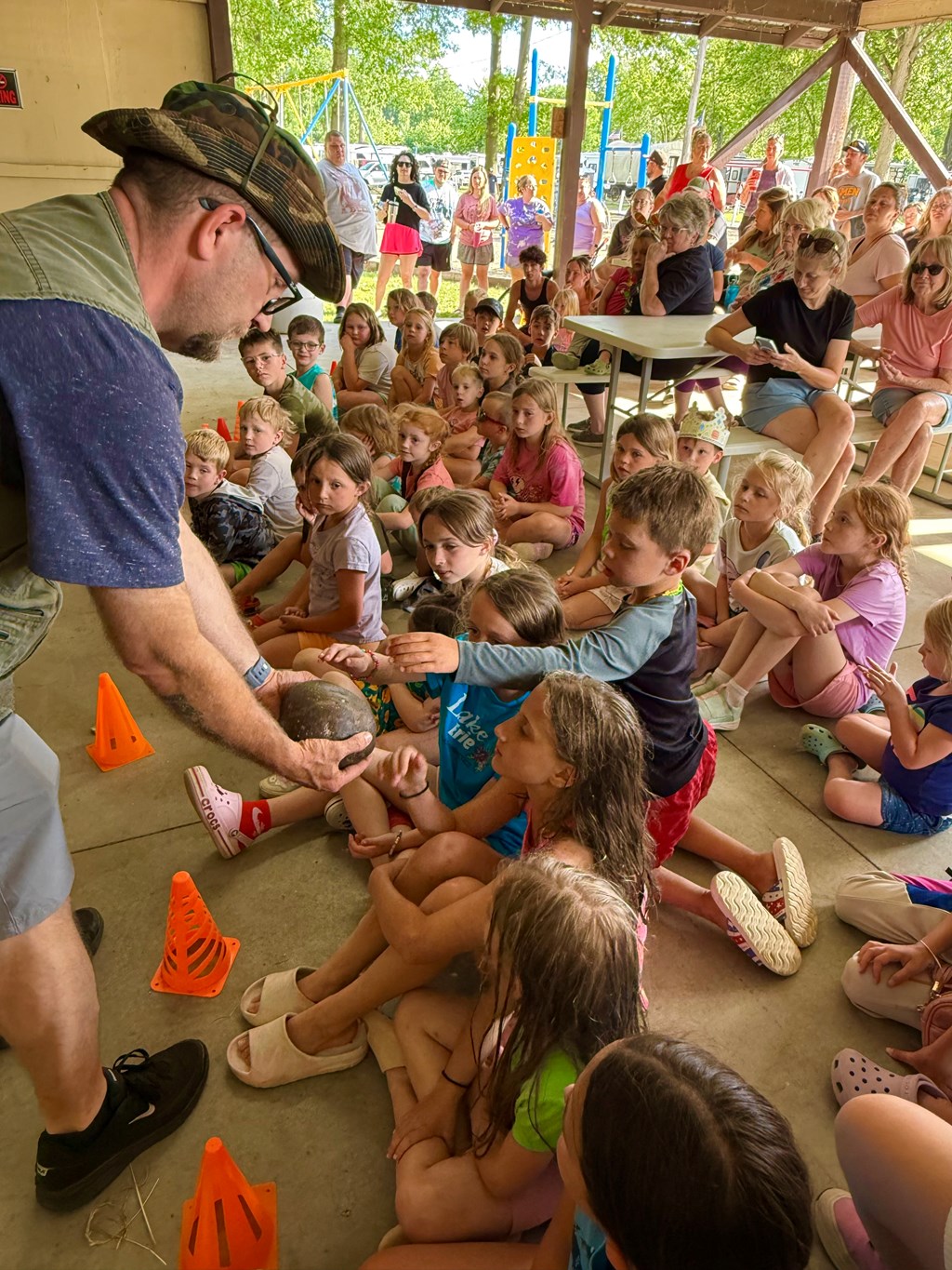 Camping With Kids At Lake Milton KOA
