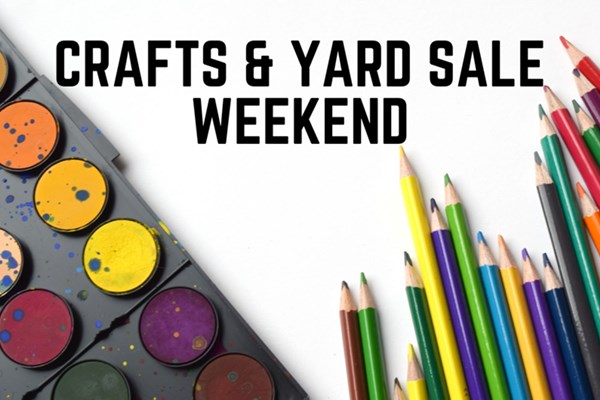 Crafts and Yard Sale weekend! Photo