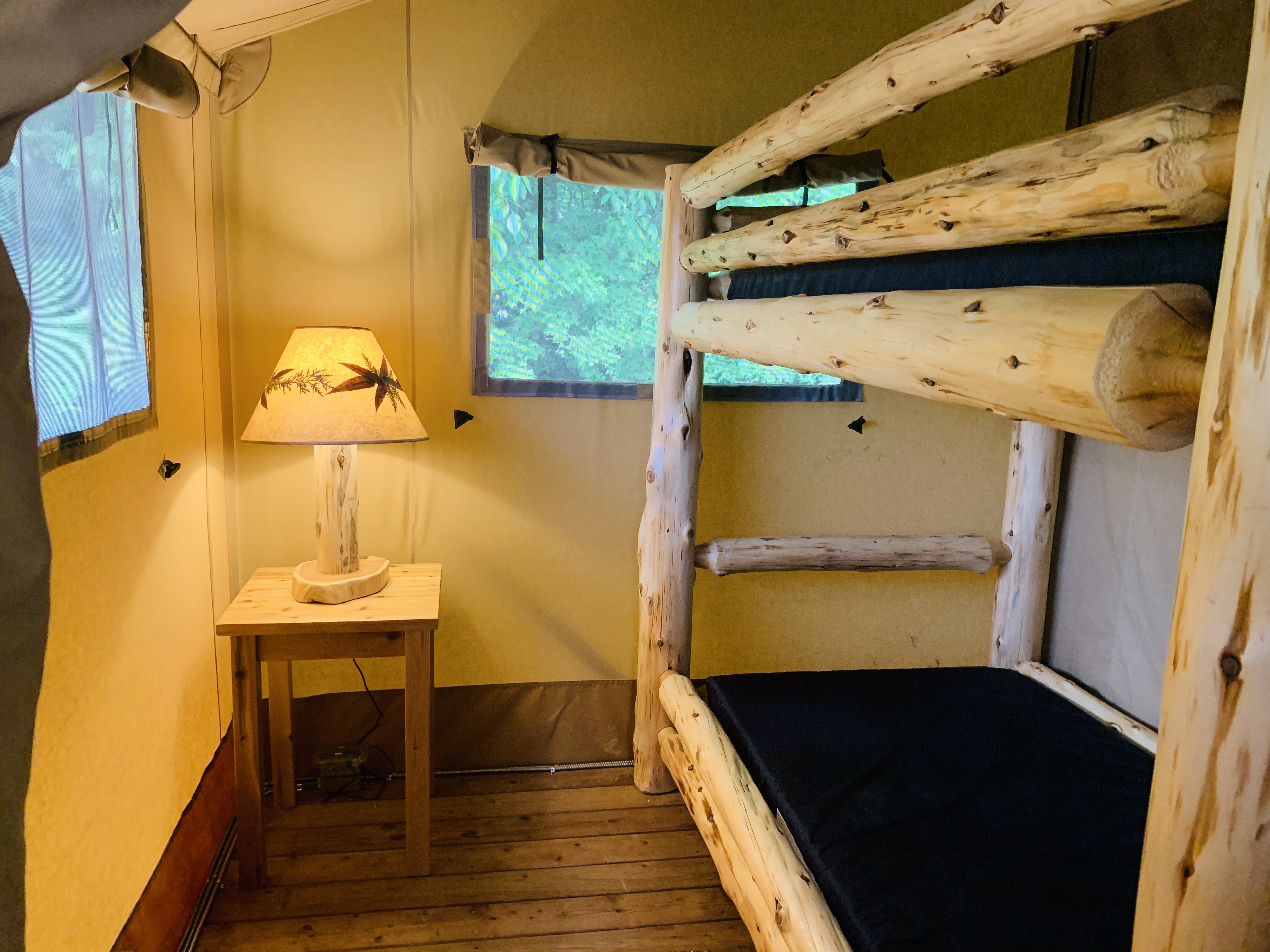 Bedroom, one set of bunk bed