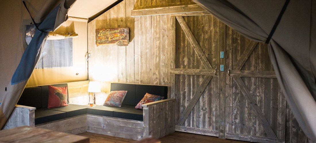 Glamping Tent Living Room