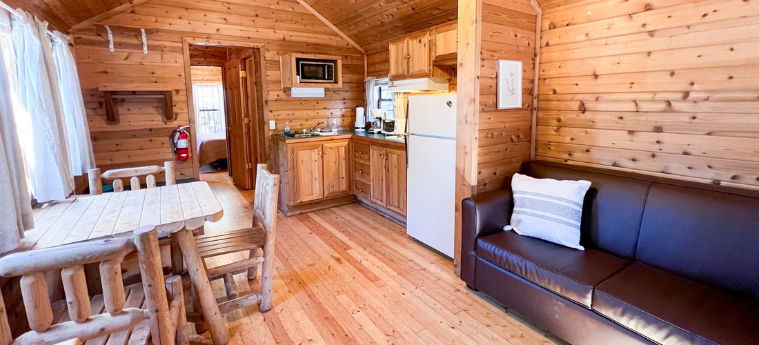 Main area in the cabin