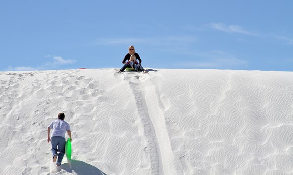 White Sands Loaner Sleds