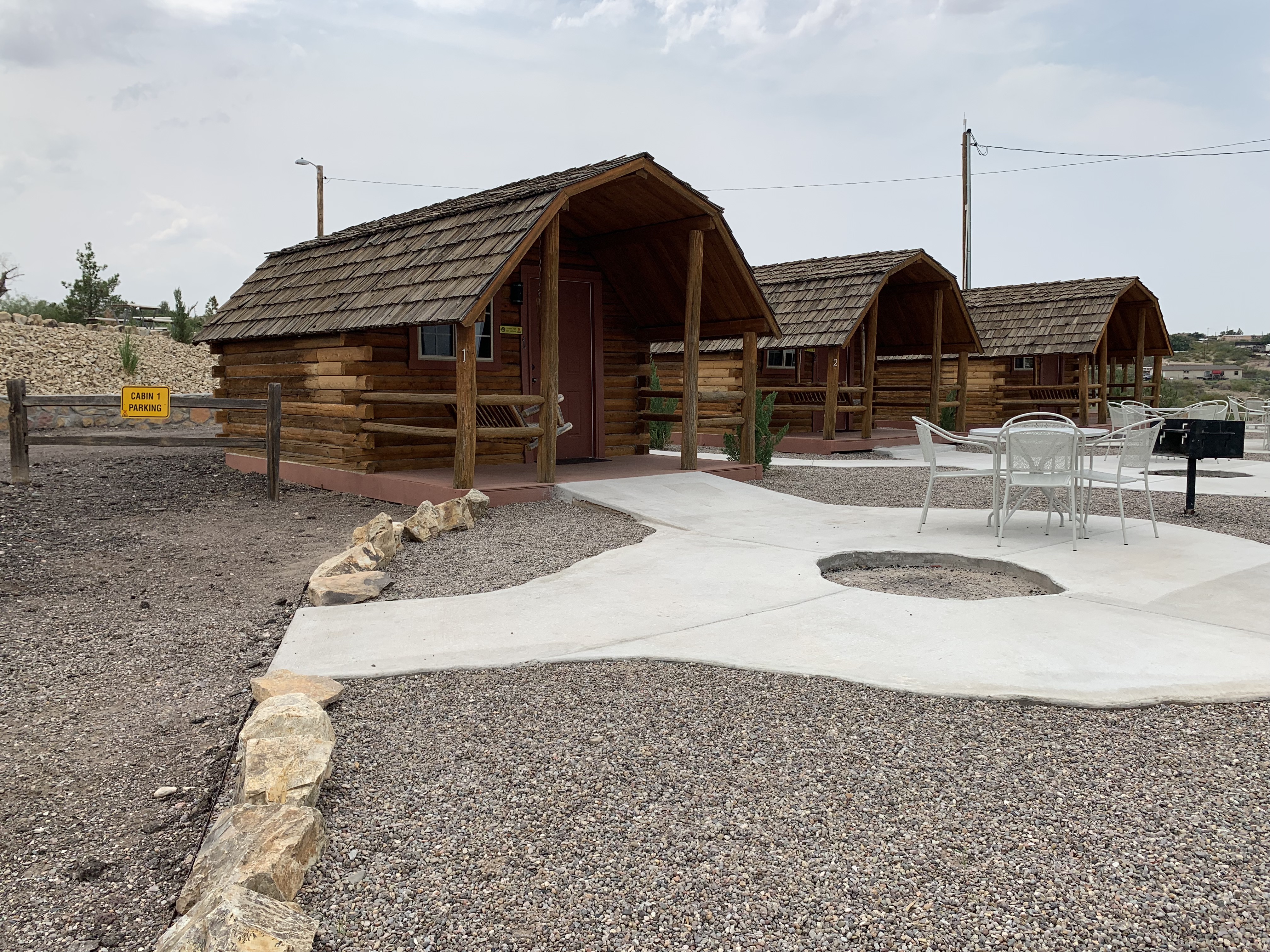 Cabin ONE Parking with Access to Cabin Accessibility Ramp