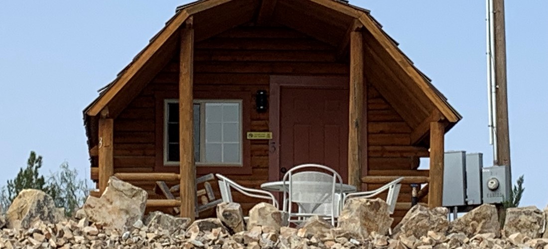 Our Inviting Cabins Encourage You to Pull Up A Chair and Relax!