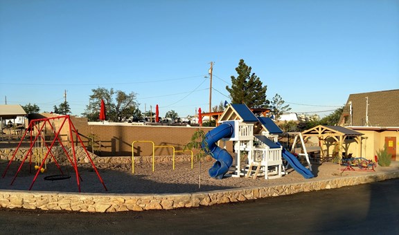 Playground with Covered Patio for Adults